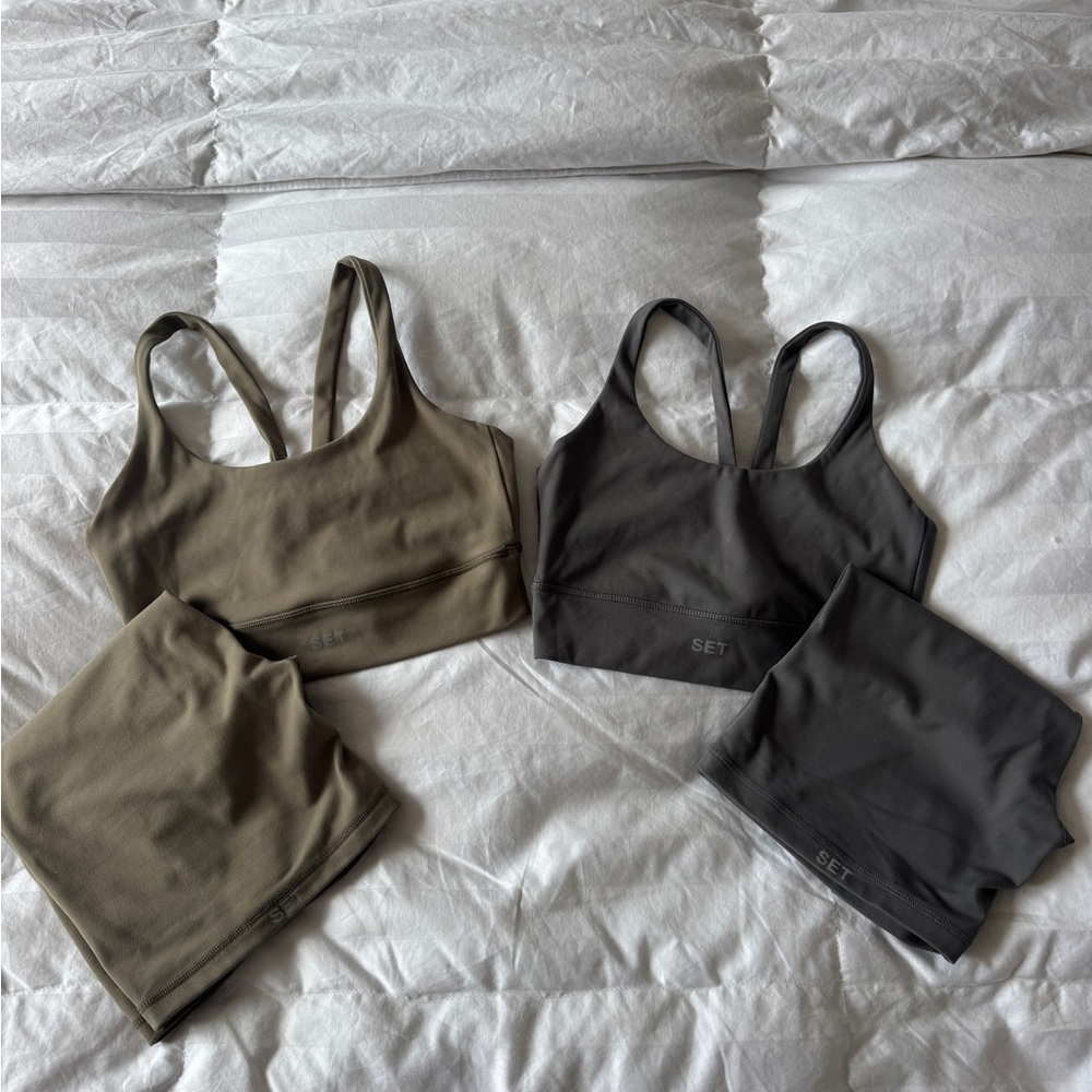 Set Active Luxform Set (Sports Bra (S) and Biker Shorts (XS))